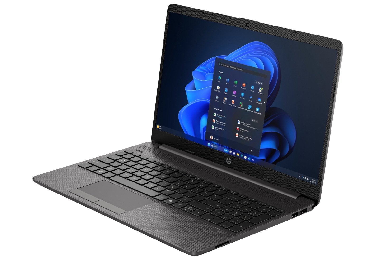 HP 250 | Dark Ash | 15.6 " | IPS | 1920 x 1080 pixels | Anti-glare | Intel Core i5 | i5-120U | 8 GB | SO-DIMM | Solid-state drive capacity 512 GB | Intel Graphics | Windows 11 Pro | 802.11ax | Bluetooth version 5.4 | Keyboard language US international | W