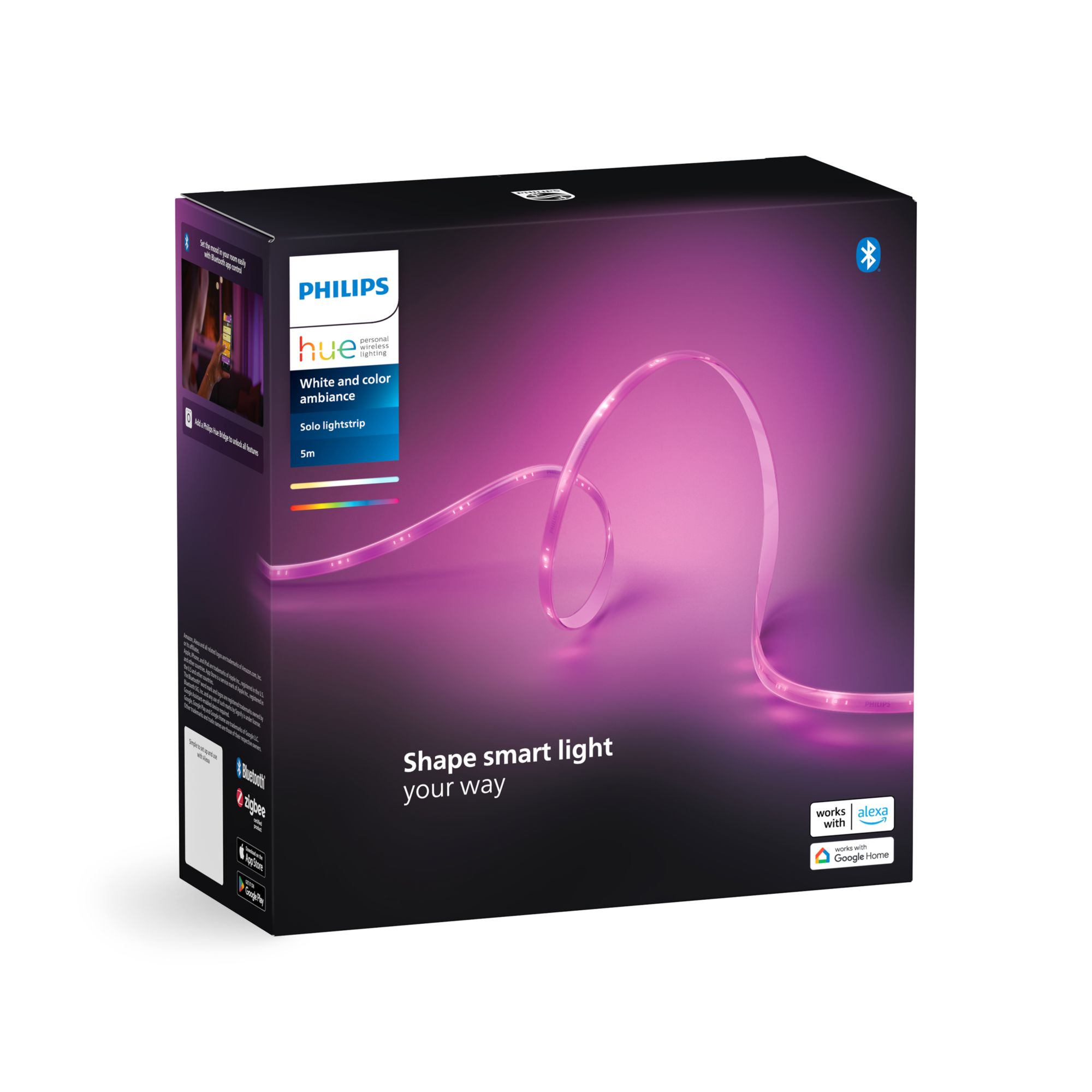 Philips Hue Solo lightstrip, 5m | 20 W | Variable