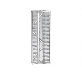 Deye ESS HV BOS-G Battery Rack 13 Layers