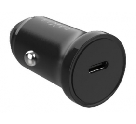 Fixed USB-C Car Charger 20W+ USB-C/USB-C Cable | FIXCC20N-CC-BK