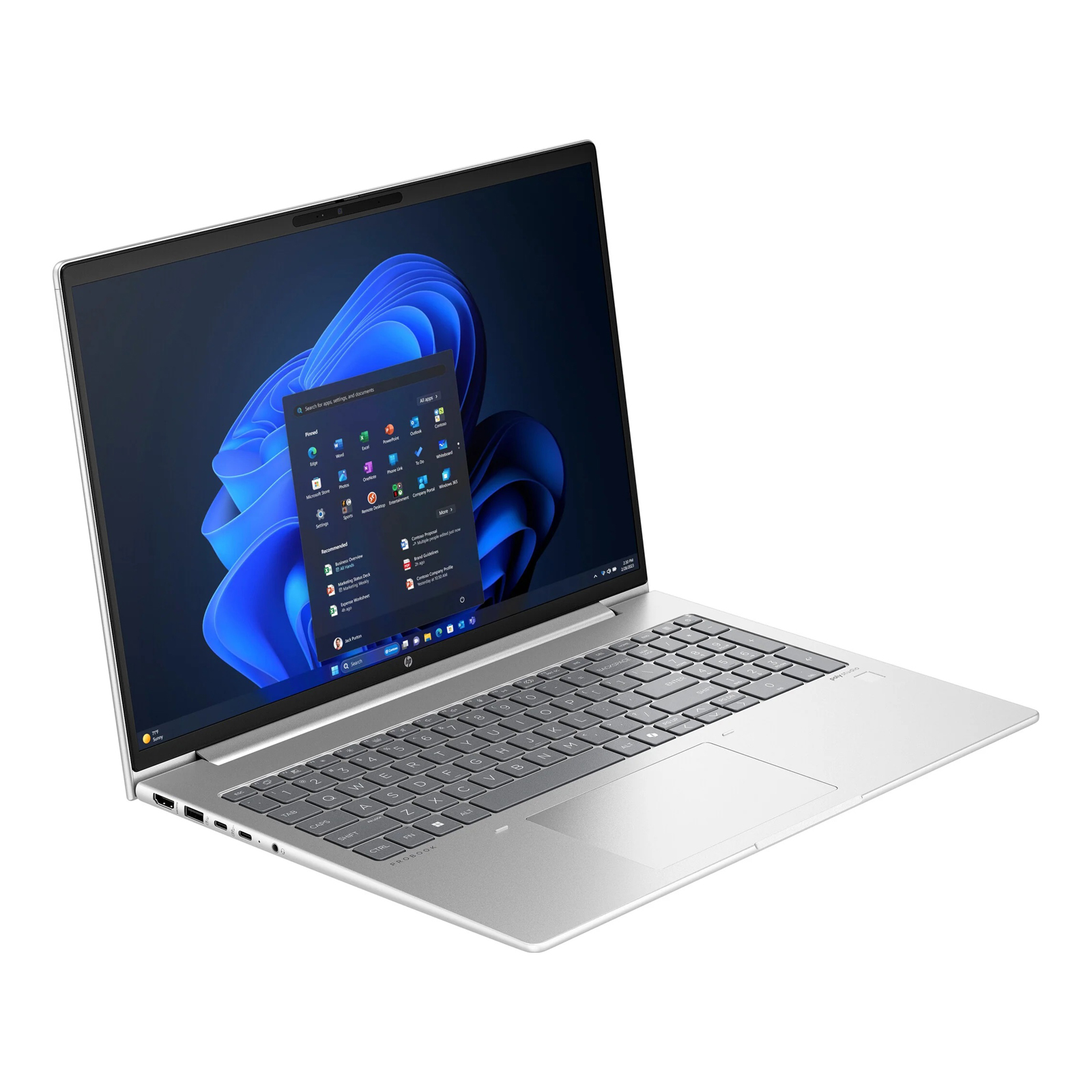 HP | ProBook | 460 G11 | Silver | 16 " | IPS | WUXGA | 1920 × 1200 pixels | Anti-glare | AMD Ryzen 5 | 7535U | 16 GB | SODIMM DDR5 | Solid-state drive capacity 512 GB | AMD Radeon Graphics | Windows 11 Pro | 802.11ax | Keyboard language English | Keyboard