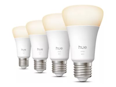 Philips Hue W 810 A60 4P EU | E27 | Warm to cool white light | Bluetooth, Zigbee