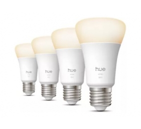 Philips Hue W 810 A60 4P EU | E27 | Warm to cool white light | Bluetooth, Zigbee
