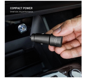 Fixed Dual USB-C Car Charger, 65W, PD 3.0