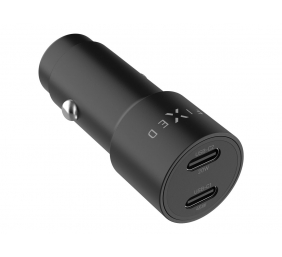 Fixed Dual USB-C Car Charger, 65W, PD 3.0