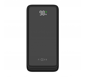 Fixed Power Bank Zen2 20 with LCD Display and PD 20W Output | 20000 mAh | Black