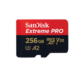 SanDisk Extreme PRO microSDXC Atminties kortelė 256GB UHS-I + SD Adapteris