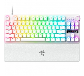 Razer Huntsman V3 Pro Tenkeyless | Gaming Keyboard | Wired | US | Razer Analog Optical Switch Gen-2 | White