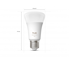 Philips Hue WCA 810 A60 2P EU | E27 | 6 W | White and colour light | Bluetooth and Zigbee