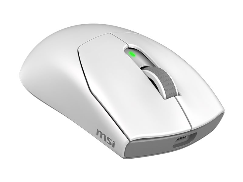 MSI Gaming Mouse | FORGE GM340 WIRELESS | Wireless | 2.4 GHz, Bluetooth, USB | White