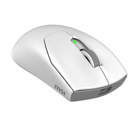 MSI Gaming Mouse | FORGE GM340 WIRELESS | Wireless | 2.4 GHz, Bluetooth, USB | White