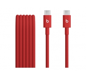 Apple USB-C to USB-C Woven Cable (1.5 m) - Rapid Red | Apple