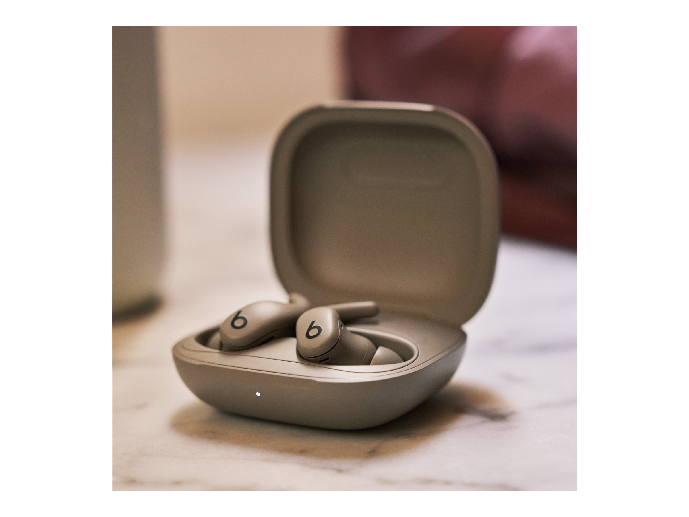 Beats Powerbeats Fit - Wireless Noise-Cancelling Workout Earbuds with Ultimate Secure Fit - Gravel Grey | Beats