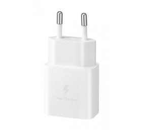 Samsung EP-T1510 15W AC Maitinimo adapteris USB-C + Kabelis USB-C, Balta