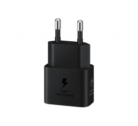 Samsung EP-T2510 25W AC Maitinimo adapteris USB-C + Kabelis USB-C, Juoda