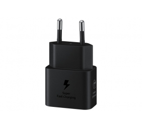 Samsung EP-T2510 25W AC Maitinimo adapteris USB-C + Kabelis USB-C, Juoda