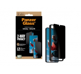 PanzerGlass 2-Way Privacy Screen Protector Samsung New Galaxy S26 | Ultra-Wide Fit w. EasyAligner | PanzerGlass