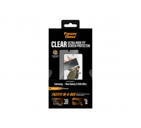 PanzerGlass Screen Protector Samsung New Galaxy S26 Ultra | Ultra-Wide Fit w. FASTFIT IN-A-BOX | PanzerGlass