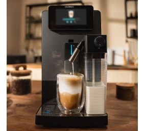 Cecotec Coffee machine | Cremmaet Latte Touch | Pump pressure 19 bar | Built-in milk frother | Super-automatic | Black | 1500 W