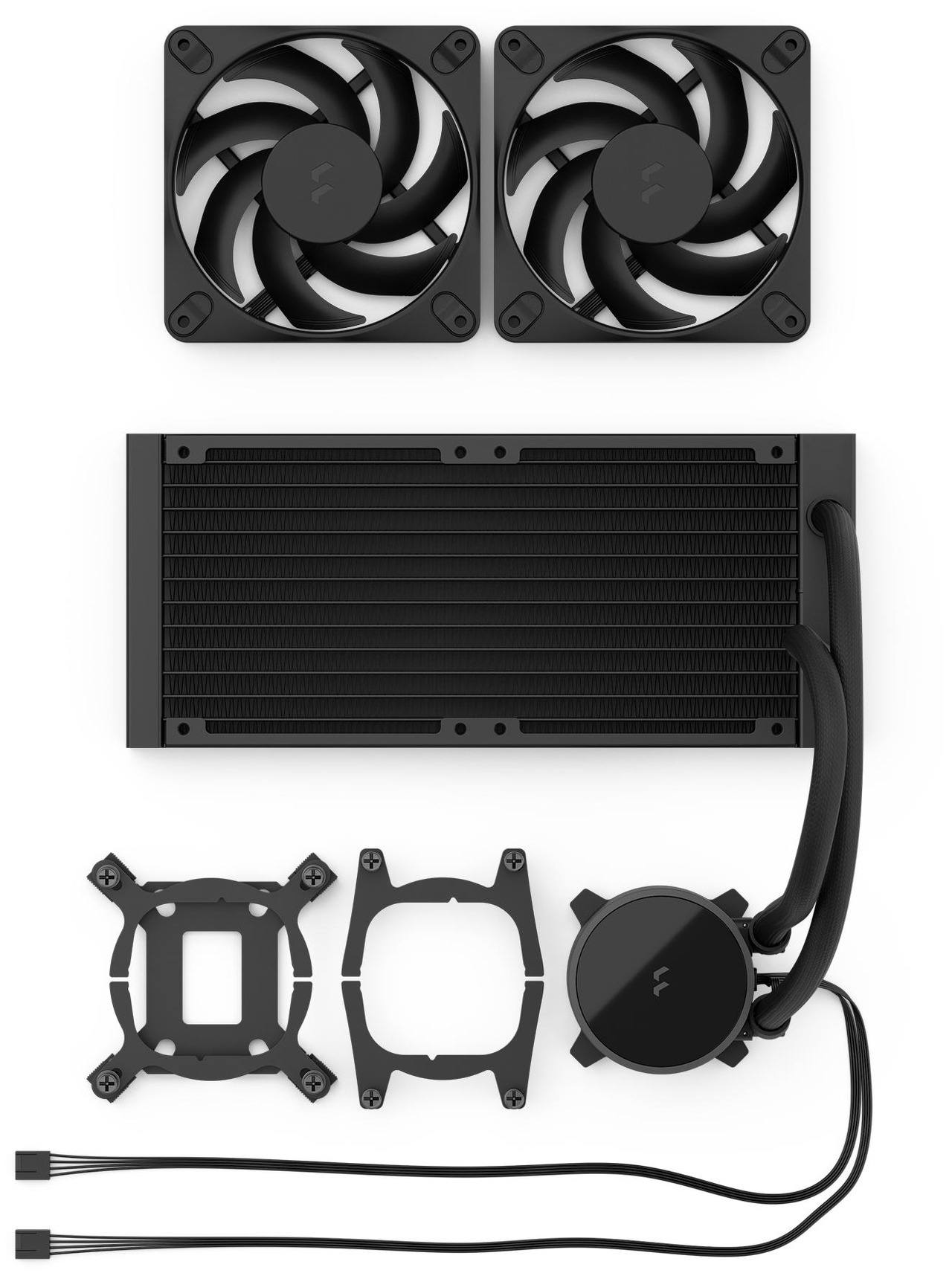 Fractal Design Water Cooling | Radius 240 | Black | Intel, AMD