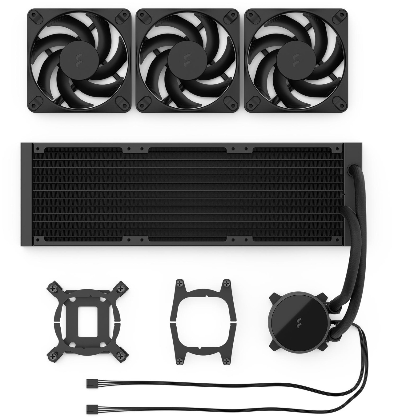 Fractal Design Water Cooling | Radius 360 | Black | Intel, AMD