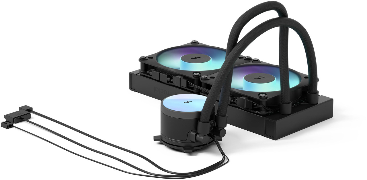 Fractal Design Water Cooling | Radius 240 RGB | Black | Intel, AMD