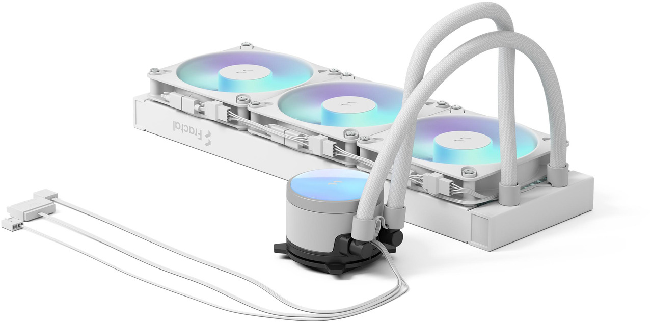 Fractal Design Water Cooling | Radius 360 RGB | White | Intel, AMD