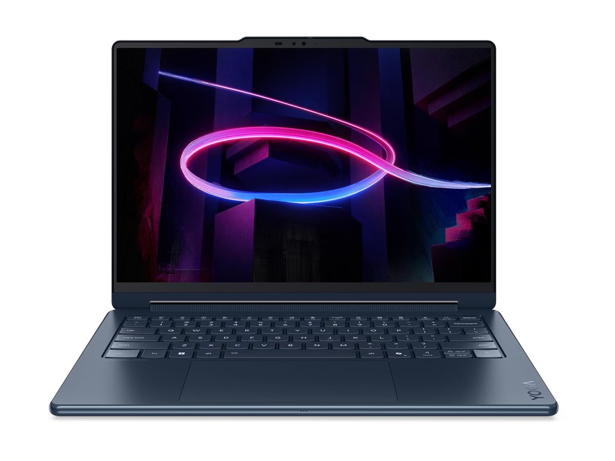 Lenovo Yoga 9 2-in-1 14IPH11 Intel | Cosmic Blue | 14 " | OLED | Touchscreen | 2.8K WQXGA+ | 2880 x 1800 pixels | Intel Core Ultra 7 | 355 | 32 GB | Soldered LPDDR5X | Solid-state drive capacity 1000 GB | Intel Graphics | Windows 11 Home | 802.11be | Blue