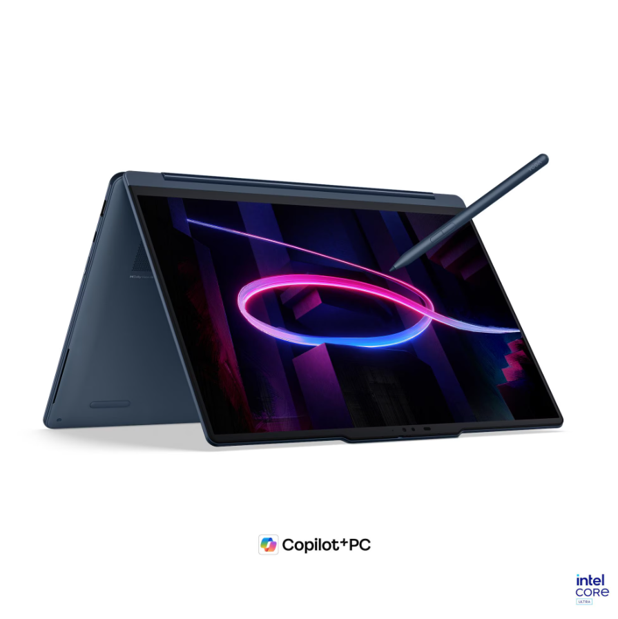 Lenovo Yoga 9 2-in-1 14IPH11 Intel | Cosmic Blue | 14 " | OLED | Touchscreen | 2.8K WQXGA+ | 2880 x 1800 pixels | Intel Core Ultra 7 | 355 | 32 GB | Soldered LPDDR5X | Solid-state drive capacity 1000 GB | Intel Graphics | Windows 11 Home | 802.11be | Blue