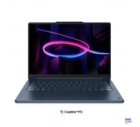 Lenovo Yoga 9 2-in-1 14IPH11 Intel | Cosmic Blue | 14 " | OLED | Touchscreen | 2.8K WQXGA+ | 2880 x 1800 pixels | Intel Core Ultra 7 | 355 | 32 GB | Soldered LPDDR5X | Solid-state drive capacity 1000 GB | Intel Graphics | Windows 11 Home | 802.11be | Blue