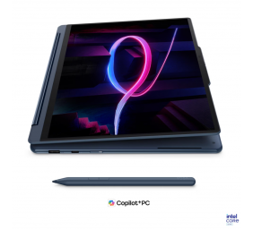 Lenovo Yoga 9 2-in-1 14IPH11 Intel | Cosmic Blue | 14 " | OLED | Touchscreen | 2.8K WQXGA+ | 2880 x 1800 pixels | Intel Core Ultra 7 | 355 | 32 GB | Soldered LPDDR5X | Solid-state drive capacity 1000 GB | Intel Graphics | Windows 11 Home | 802.11be | Blue