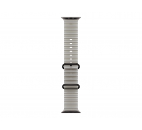 APPLE 49mm Translucent Grey Ocean Band - Black Titanium Finish | Apple