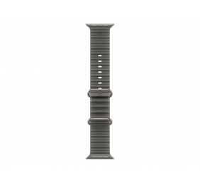 APPLE 49mm Translucent Black Ocean Band - Natural Titanium Finish | Apple