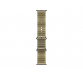 APPLE 49mm Translucent Kelp Ocean Band - Natural Titanium Finish | Apple