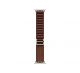 APPLE 49mm Burgundy Alpine Loop - Medium - Natural Titanium Finish | Apple