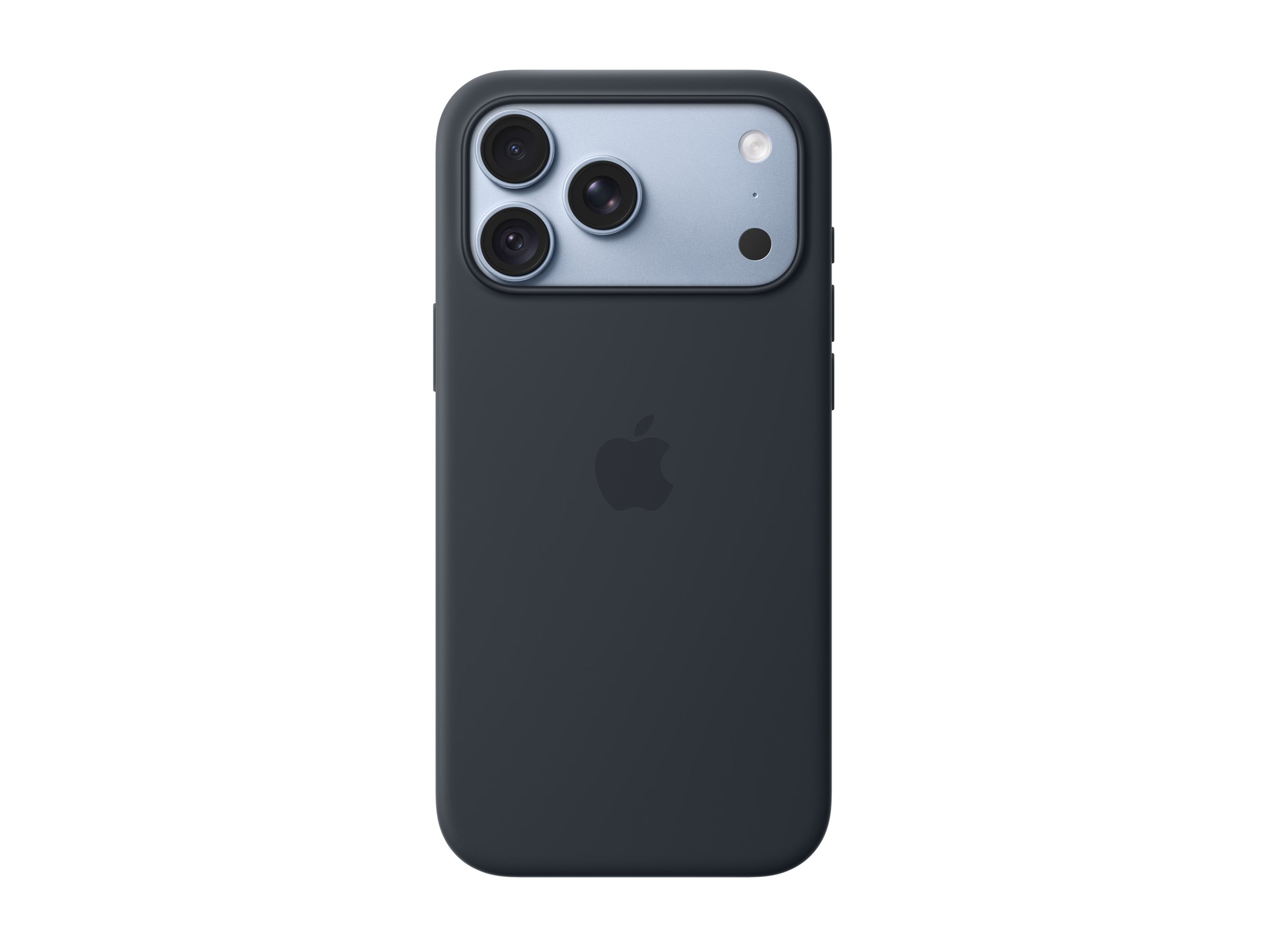 APPLE iPhone 18 Pro Max Silicone Case with MagSafe - Navy Blue | Apple