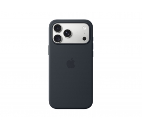 APPLE iPhone 18 Pro Max Silicone Case with MagSafe - Navy Blue | Apple