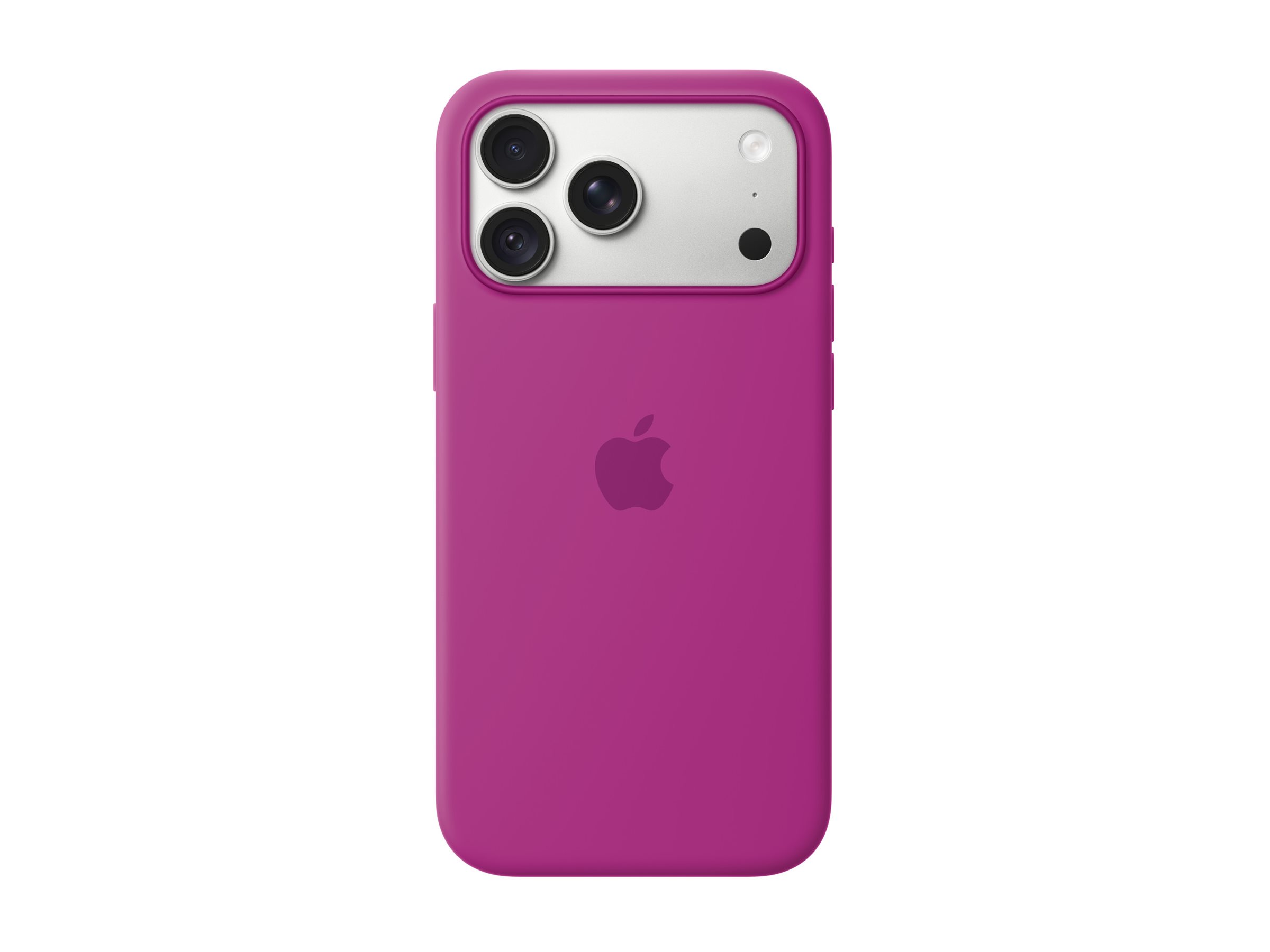 APPLE iPhone 18 Pro Max Silicone Case with MagSafe - Magenta | Apple
