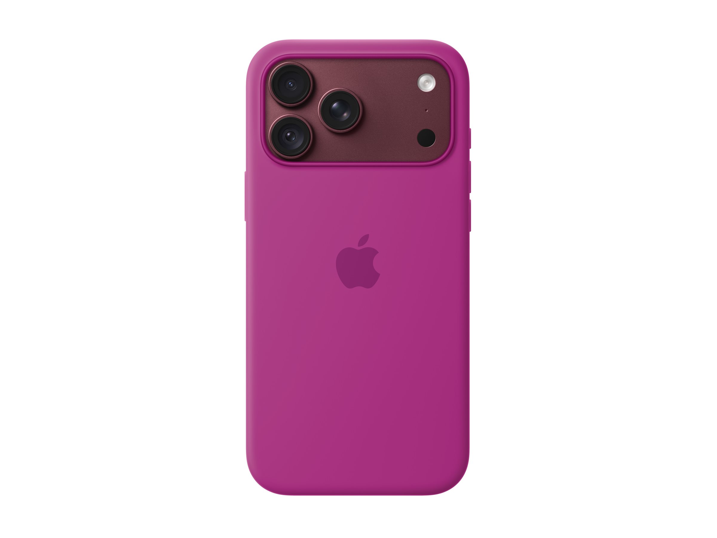 APPLE iPhone 18 Pro Max Silicone Case with MagSafe - Magenta | Apple