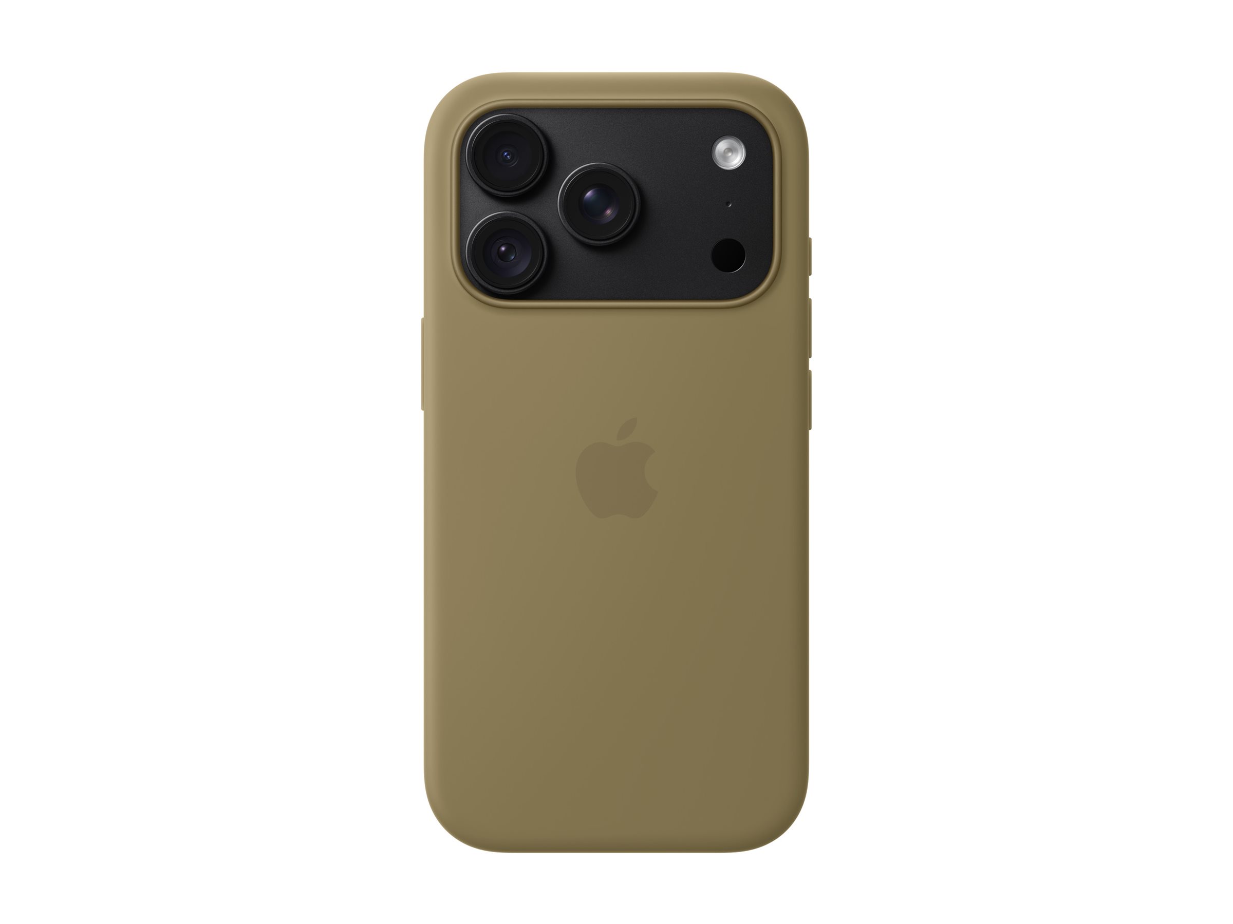 APPLE iPhone 18 Pro Silicone Case with MagSafe - Olive | Apple