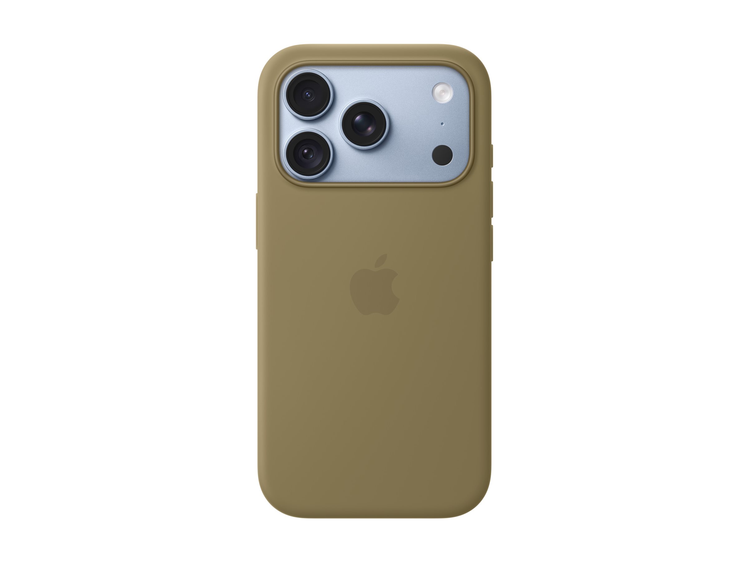 APPLE iPhone 18 Pro Silicone Case with MagSafe - Olive | Apple