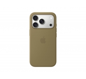 APPLE iPhone 18 Pro Silicone Case with MagSafe - Olive | Apple