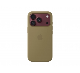 APPLE iPhone 18 Pro Silicone Case with MagSafe - Olive | Apple
