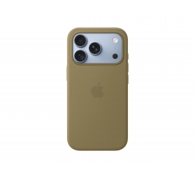 APPLE iPhone 18 Pro Silicone Case with MagSafe - Olive | Apple