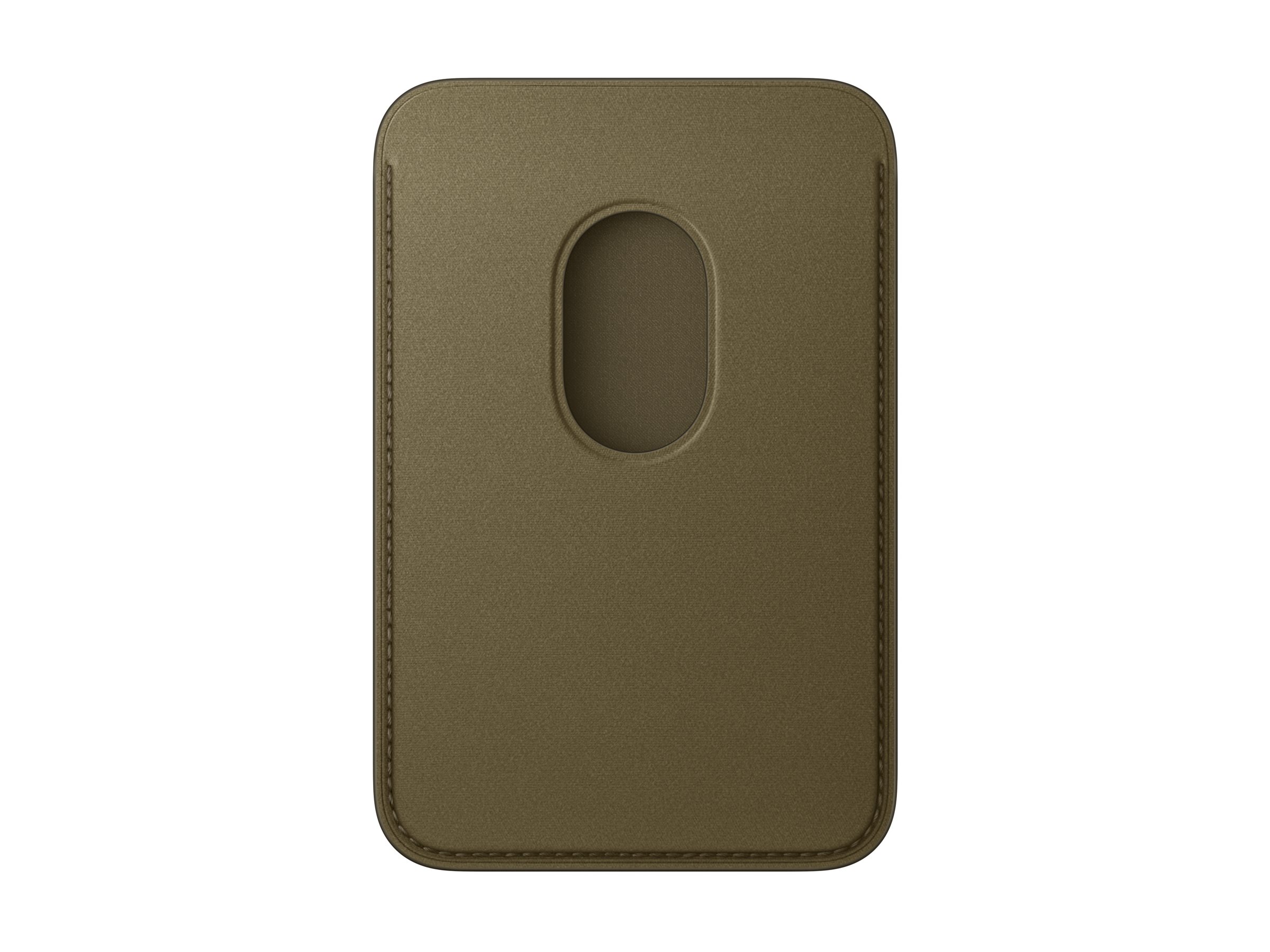 APPLE iPhone FineWoven Wallet with MagSafe - Dark Olive | Apple