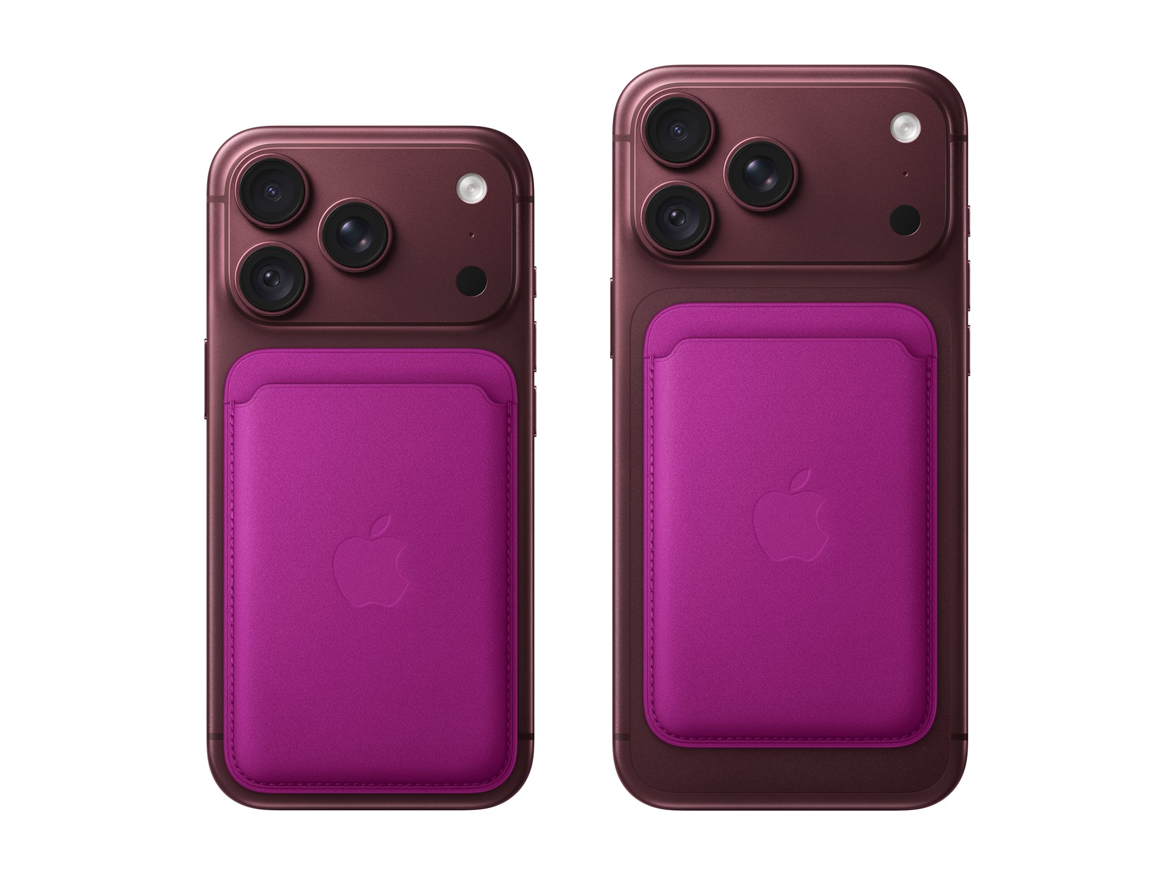 APPLE iPhone FineWoven Wallet with MagSafe - Magenta | Apple