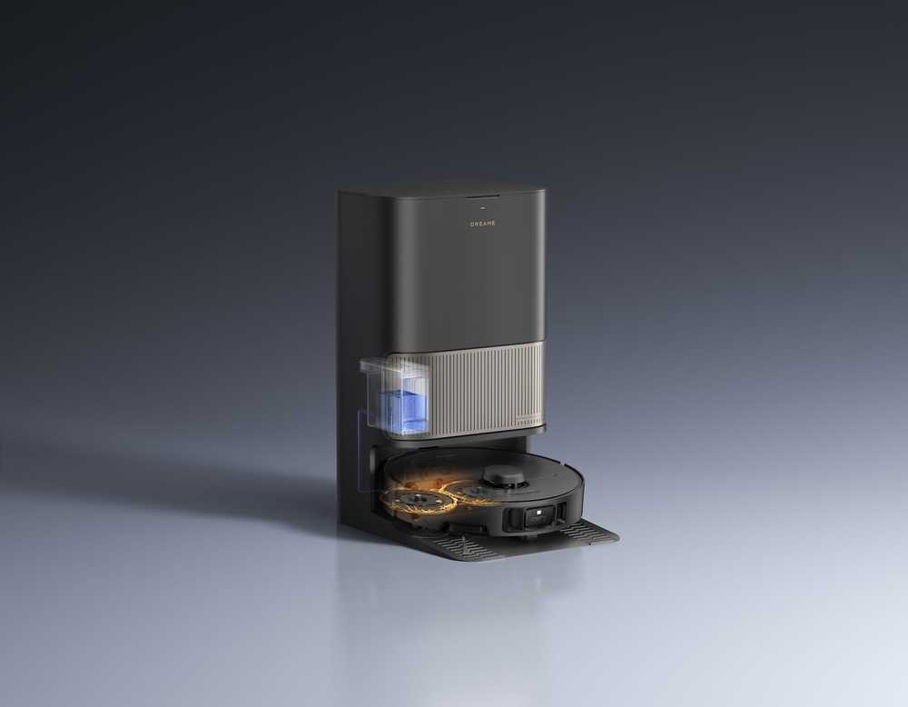 Dreame Robotic Vacuum Cleaner | L40S Pro Ultra | Wet&Dry | 5200 mAh | 19000 Pa | Black