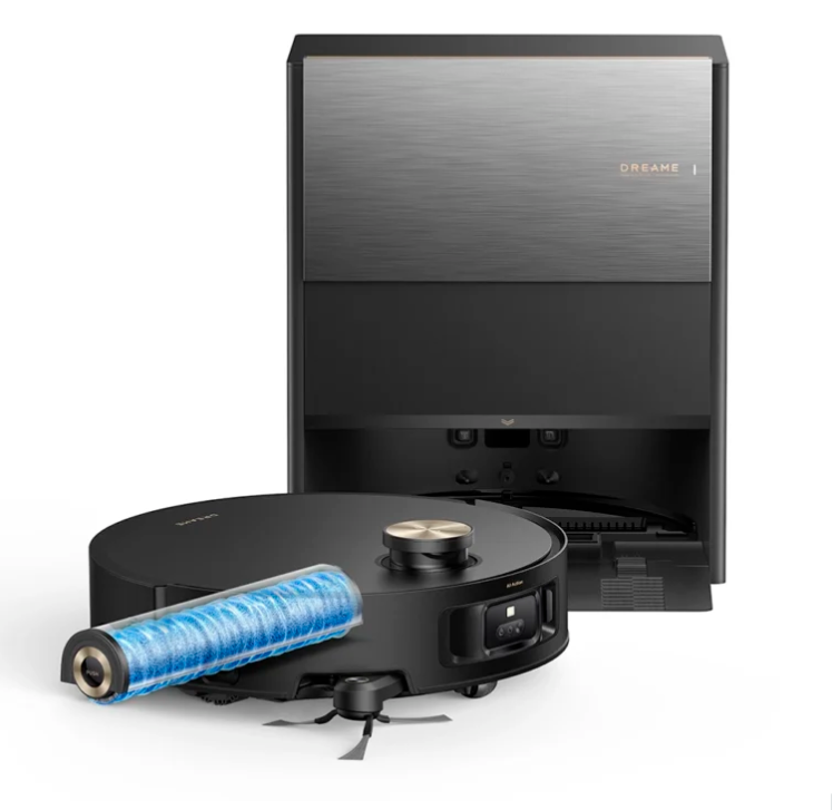 Dreame Robotic Vacuum Cleaner | Aqua10 Roller | Wet&Dry | Operating time (max) 196 min | 6400 mAh | 30000 Pa | Black