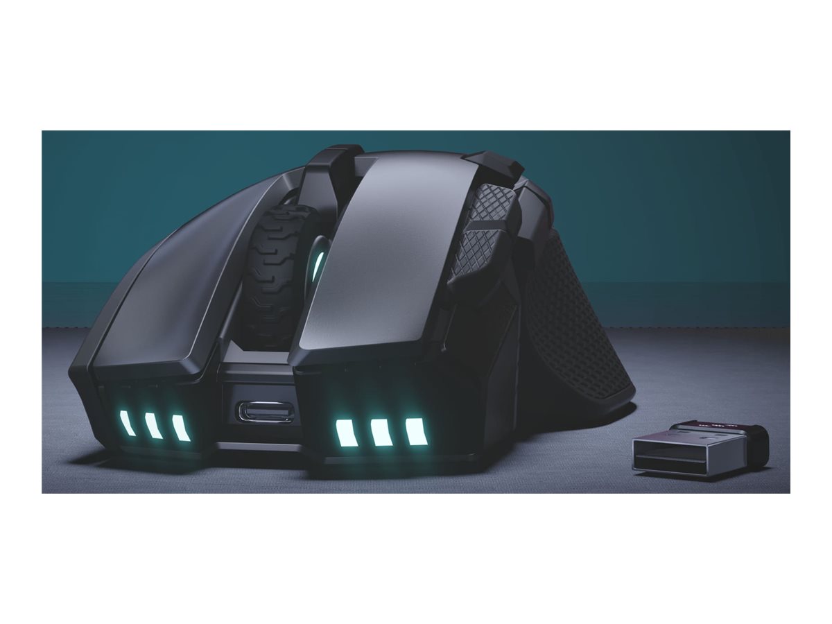 Corsair IRONCLAW SE | Gaming Mouse | Wireless/Wired | 2.4GHz, Bluetooth, USB-C | Black