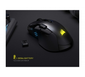 Corsair IRONCLAW SE | Gaming Mouse | Wireless/Wired | 2.4GHz, Bluetooth, USB-C | Black